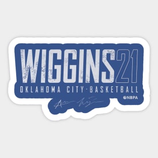 Aaron Wiggins Oklahoma City Elite Sticker